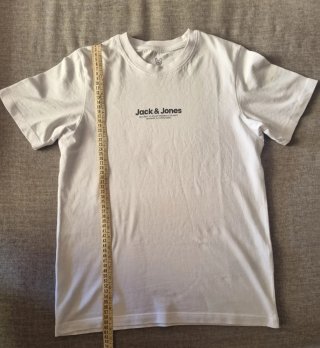 Camiseta Jack & Jones Blanca | Talla 164 / 14Y