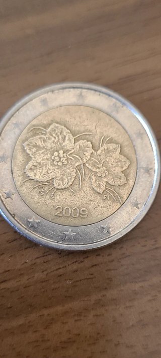 Moneda 2 euros Finlandia 2009