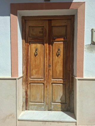 Puertas de madera rústicas