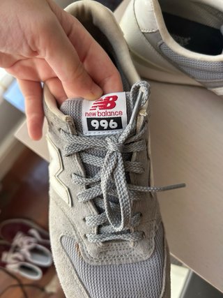 Zapatillas New Balance 996 Gris Talla 40