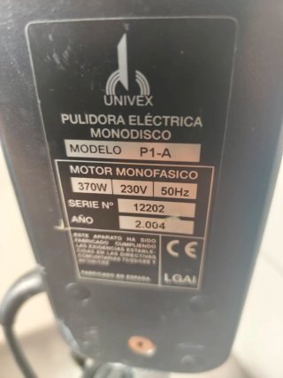 Pulidora de suelos profesional