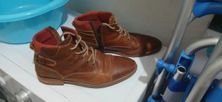 Botines de Piel Marrones