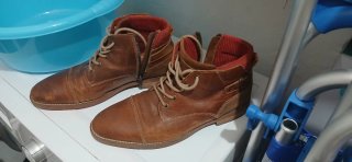 Botines de Piel Marrones