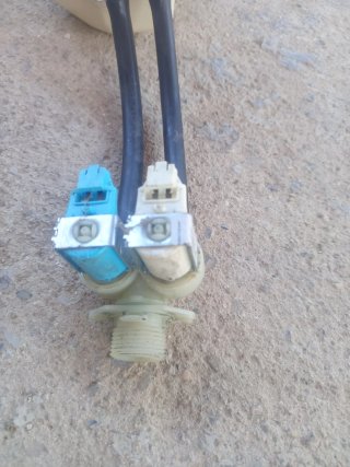 Depósito y electroválvula 2 vías lavadora Candy