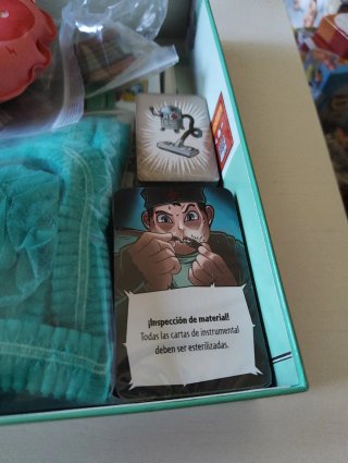 Doctor Panic juego de mesa