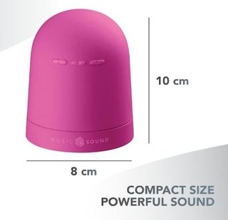 Altavoz Bluetooth Twist Rosa Orientable