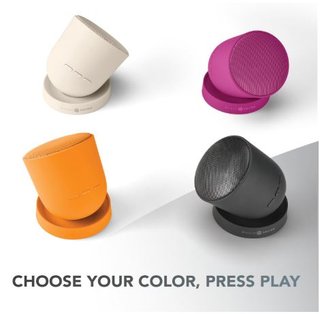 Altavoz Bluetooth Twist Rosa Orientable