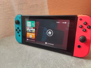 Nintendo Switch + Zelda BOTW Azul y Rojo