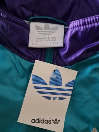 Chándal Adidas Retro Morado y Turquesa