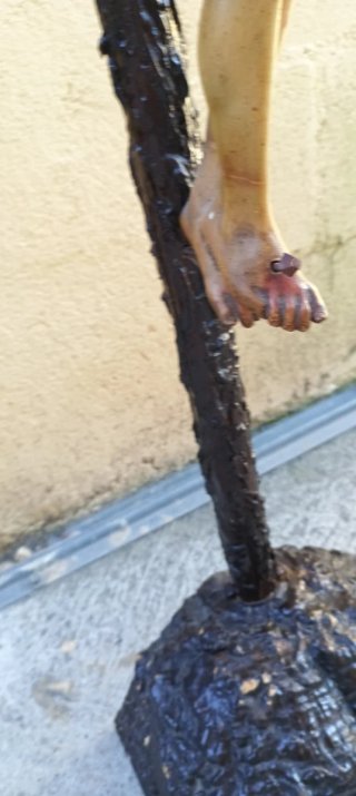 Figura religiosa Cristo crucificado