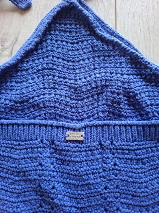 Top azul