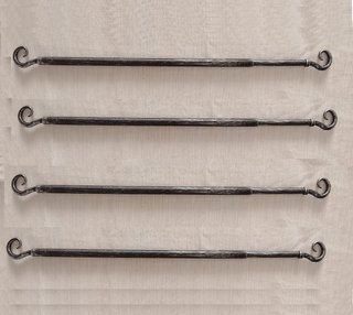 4 Bacchette Tende 30-50 cm / Varillas cortinas