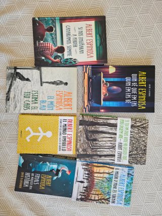 Pack oferta 7 libros de Albert Espinosa.