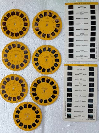 Coppia View Master + 6 dischetti
