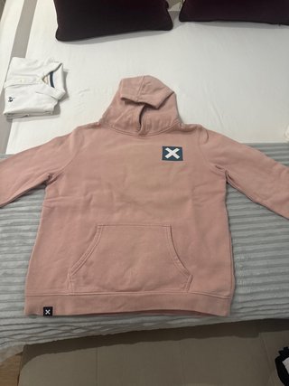 Sudadera rosa Blue Banana con logo para 14 años.