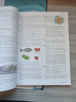 Libros de texto 1° Eso matemáticas  edelvives Fan