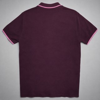 Polo Kenzo Tigre Bordado Burdeos Talla L