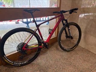 Bicicleta Rockrider XC900 Carbono