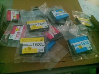 17 cartuchos tinta 16XL precintados