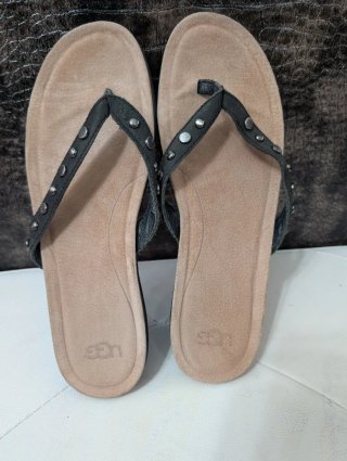 UGG infradito donna beige/nero taglia 39.5