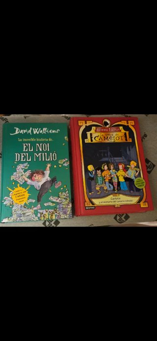 2 Libros Infantiles: David Walliams y Gemma Lienas