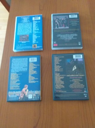 Lote 6 DVD y 2 VHS Bruce Springsteen
