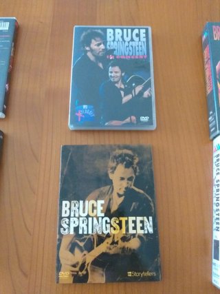 Lote 6 DVD y 2 VHS Bruce Springsteen