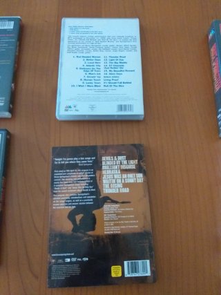 Lote 6 DVD y 2 VHS Bruce Springsteen