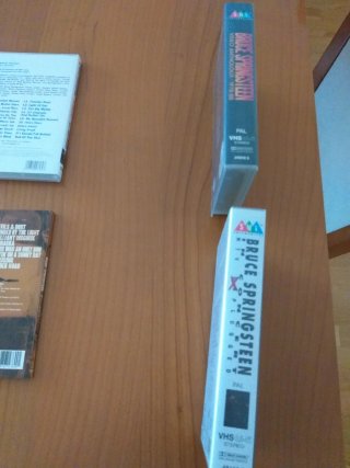 Lote 6 DVD y 2 VHS Bruce Springsteen