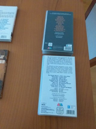 Lote 6 DVD y 2 VHS Bruce Springsteen