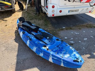 Kayak Galaxy Force Azul y Blanco