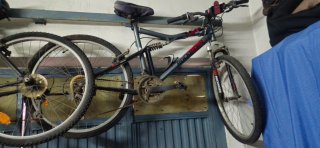 Bicicleta de Montaña Rockrider Gris