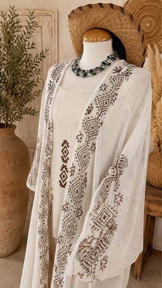 Kimono India Block print nuevo
