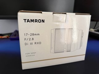 Tamron 17-28mm f/2.8 Di III RXD