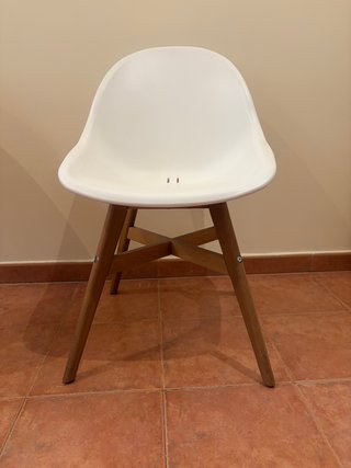 Juego 2 Sillas Ikea Blancas