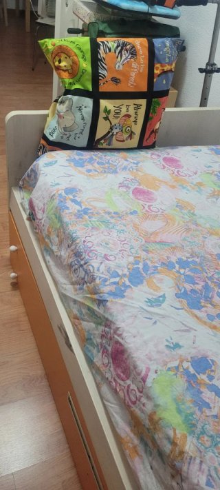 Letto a castello 90cm + letto estraibile
