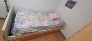 Letto a castello 90cm + letto estraibile