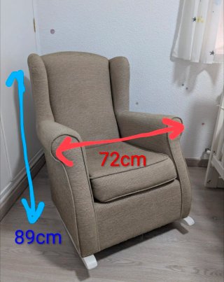 Sillón mecedora lactancia