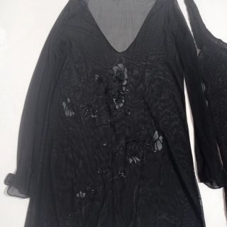 2 Camisas transparentes mujer talla única