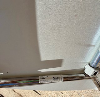 Pack 4 sillas IKEA VILMAR blancas – patas cromada