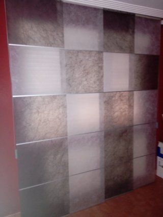 Paneles japoneses alta gama beige y gris