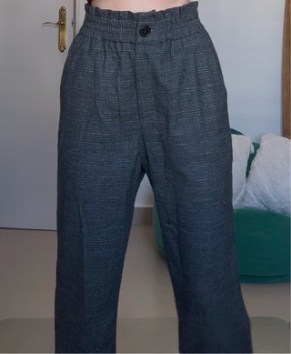 Pantalón jogger gris Zara