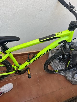 Bicicleta Rockrider ST 530 Amarilla