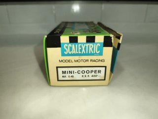 Caja original Scalextric Mini Cooper