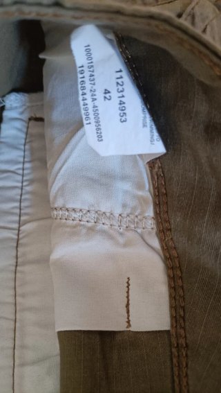 Lote Pantalónes  cortos hombre Wrangler verde oliv