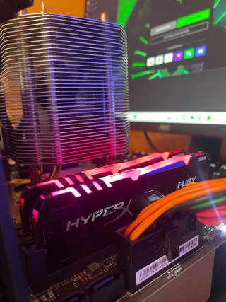 MEMORIA RAM KINGSTON FURY BEAST 16GB DDR4 3200MHz