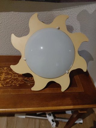 Lámpara Techo Infantil Sol