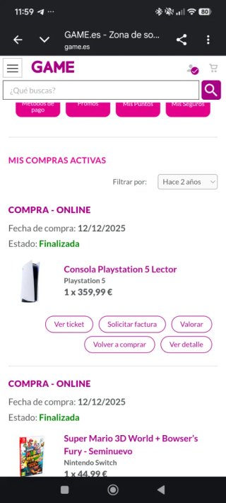 Consola Playstation 5 Lector Blanca