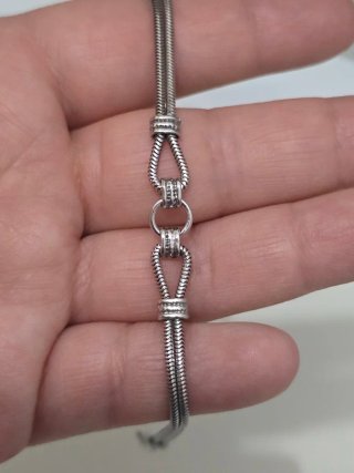 Pulsera Plata 925 19cm.