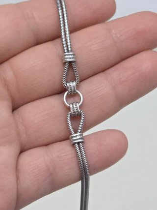 Pulsera Plata 925 19cm.